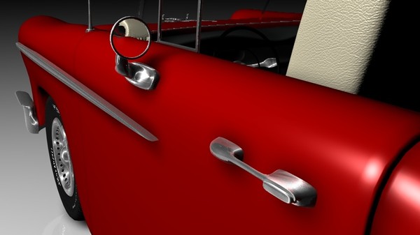 3dsmax classic chevrolet - Chevrolet 1950s Bel Air (With Interior)... by Whong